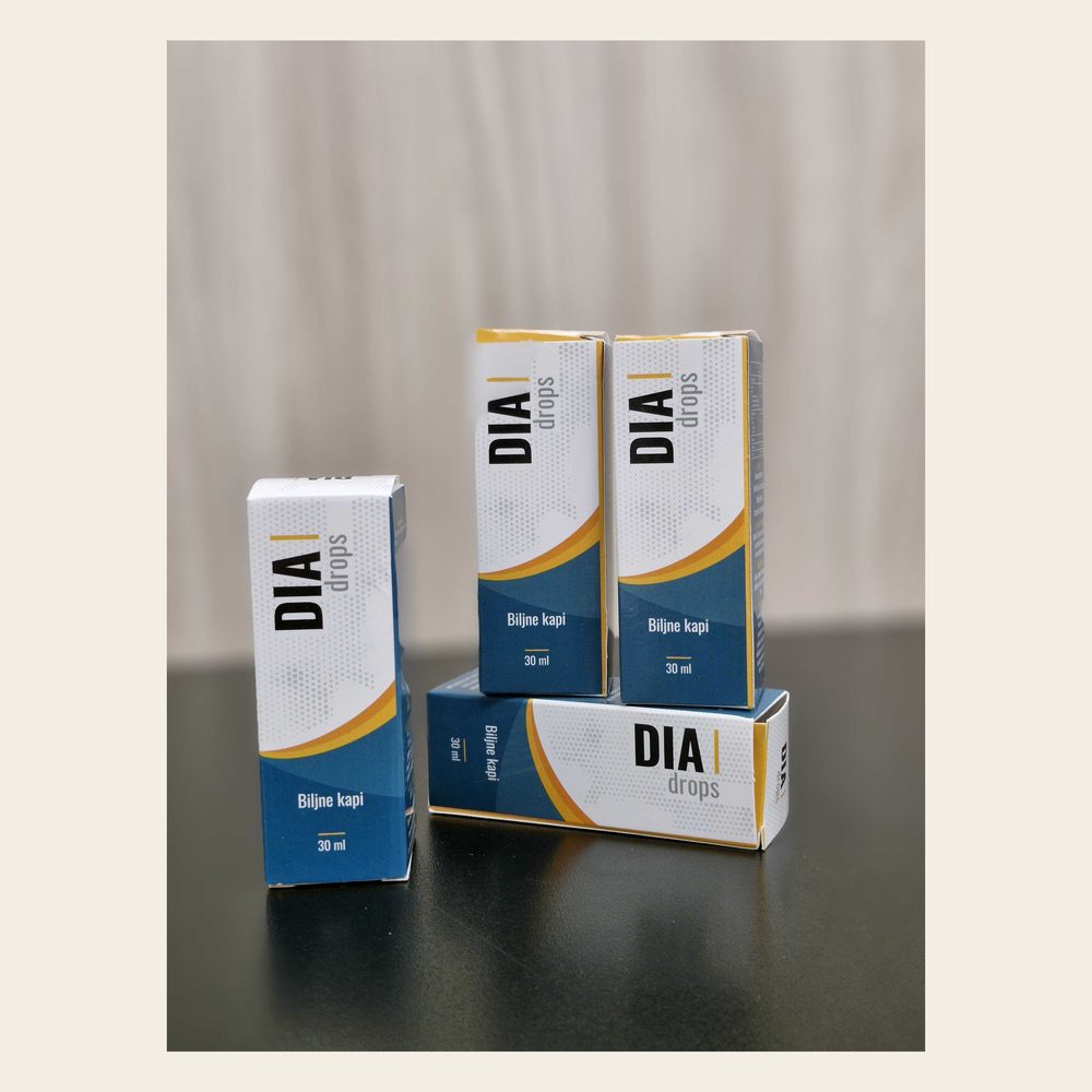 DIA drops — Kapi za šećer u krvi · 30 ml